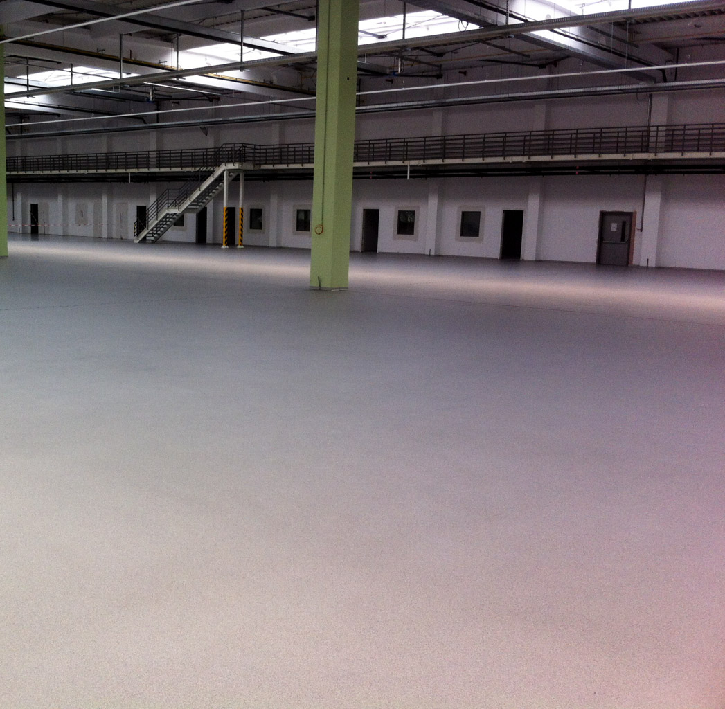 warehouse epoxy resin flooring
