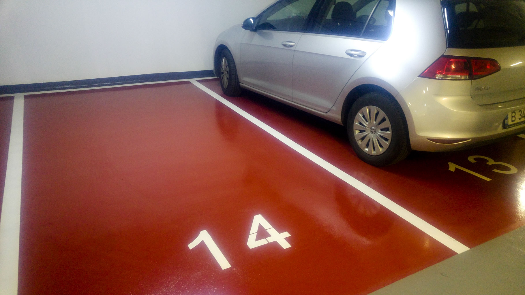 parking flooring resin system