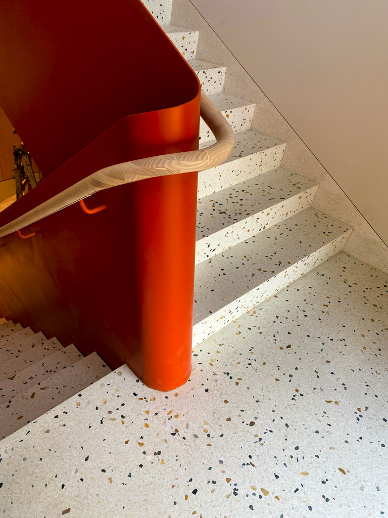 residential terrazzo stairs