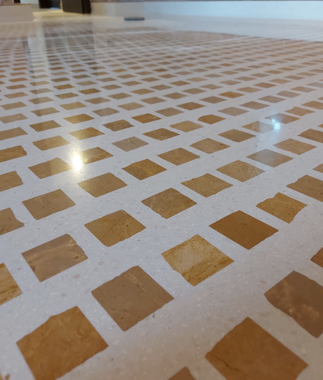 terrazzo palladiana flooring detail