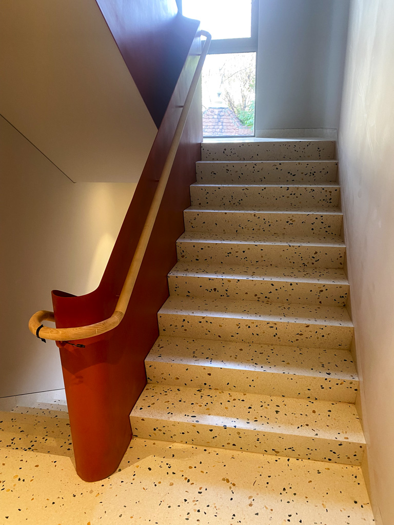 terrazzo residential stairs ideas